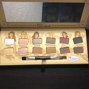The balm nude tude eyeshadow palette